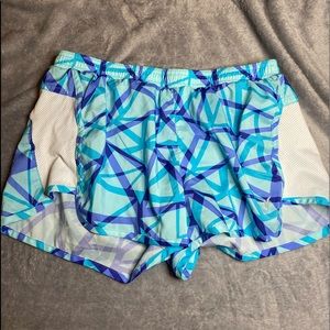 Printed running shorts!